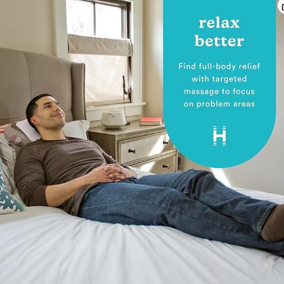 ShiatsuElite 3D: Shiatsu & Vibrating Massage Pillow with Heat  — BNIB - Picture 5 of 5